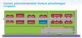 Горки - схема расположения домов